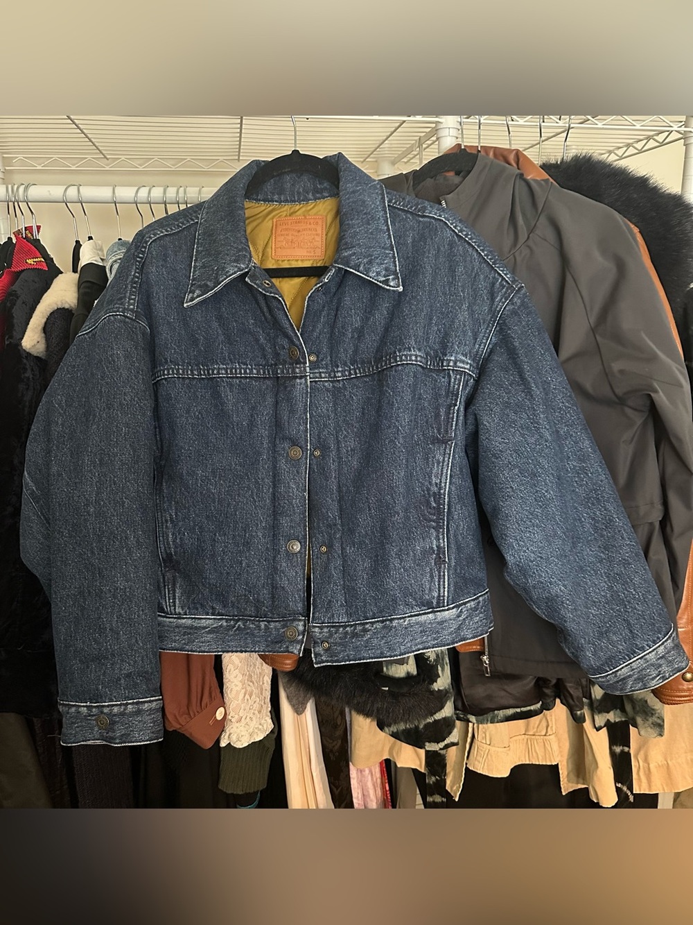 Levi’s Reversible Bubble Trucker Jacket